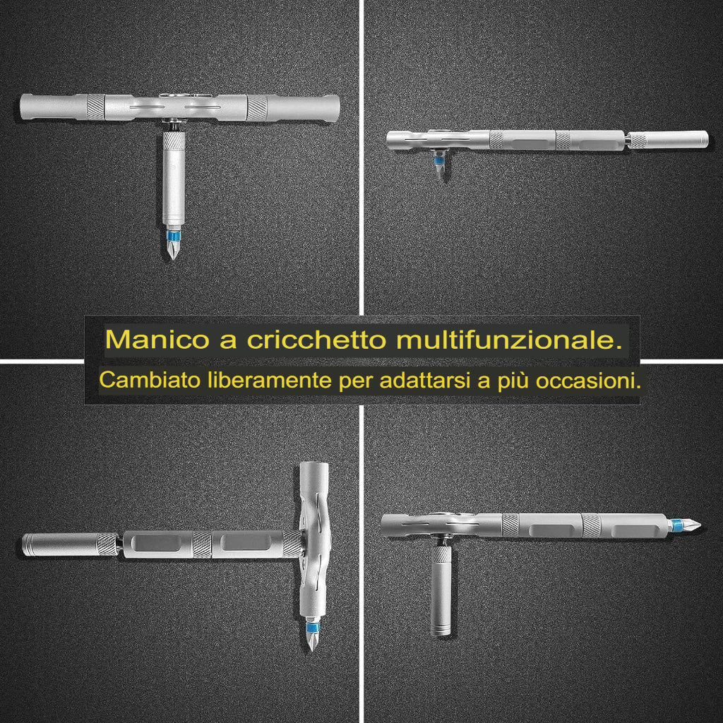Set di cacciaviti magnetici 24 in 1