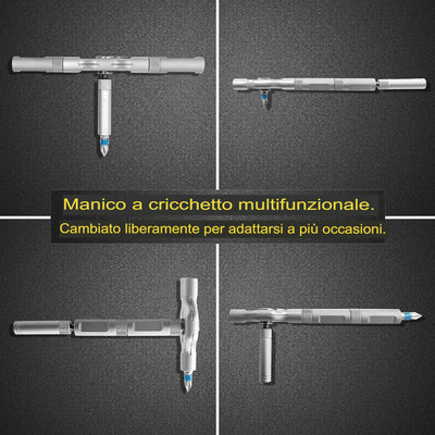 Set di cacciaviti magnetici 24 in 1
