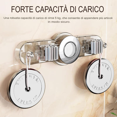 LOMONI™ Supporto per scopa Gancio per mop (2 PEZZI)