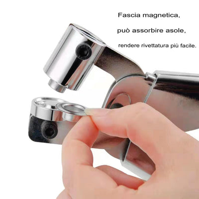 LOMONI™ Kit di strumenti per occhielli Pinze foratrici portatili