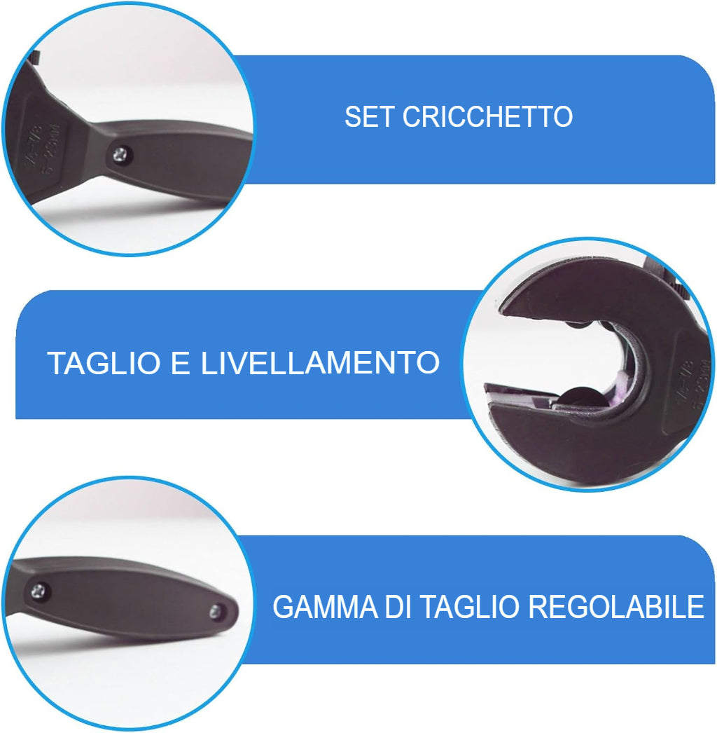 LOMONI™ Tagliatubi a cricchetto