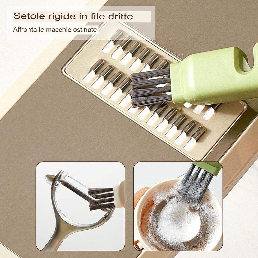 LOMONI™ Pulitore per coltelli 3 in 1