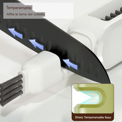 LOMONI™ Pulitore per coltelli 3 in 1