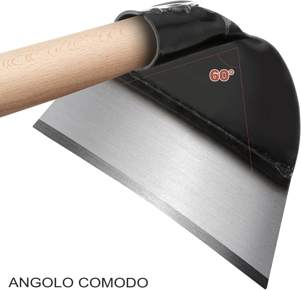 LOMONI™ Testa di zappa da diserbo per agricoltura in acciaio per impieghi gravosi