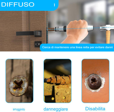 LOMONI™ Cacciavite a percussione manuale