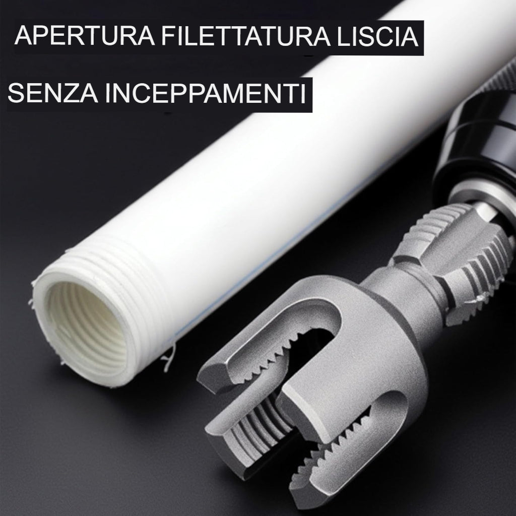 LOMONI™ Strumento integrato per la filettatura interna ed esterna dei tubi (2 PEZZI)