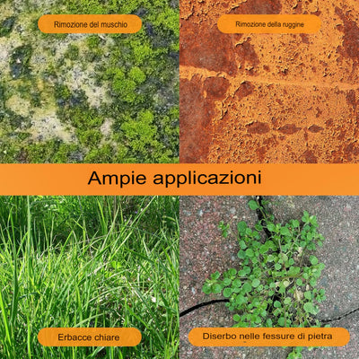 LOMONI™ Tagliaerba universale con testa a spazzola e ruota a filo d'acciaio