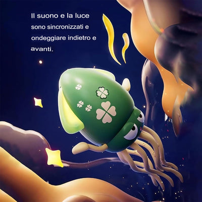 Giocattolo elettrico a forma di polpo danzante