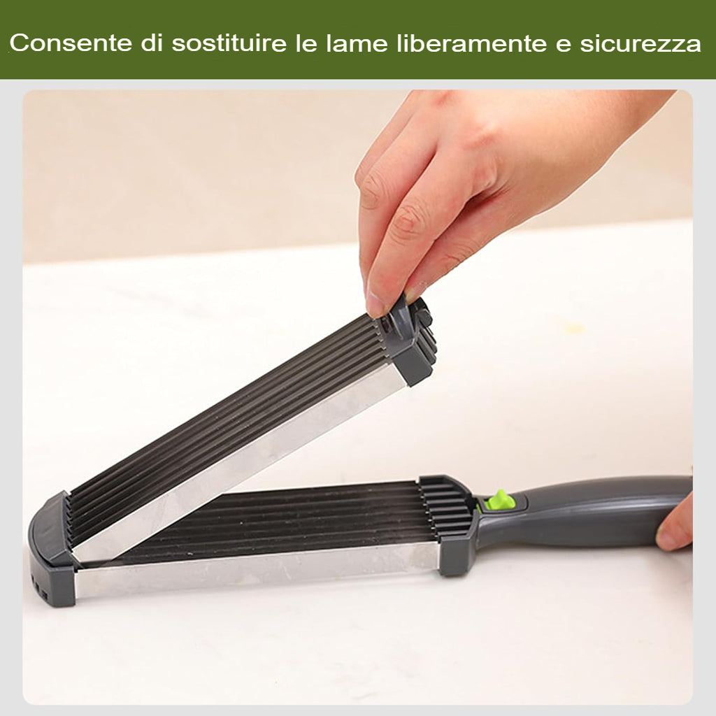 Taglierina manuale per carne in acciaio inossidabile 17 in 1