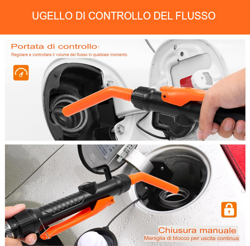 Pompa elettrica portatile a batteria