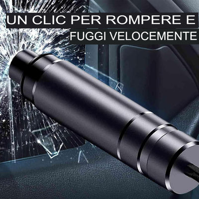 Martello di sicurezza rompivetro sott acqua