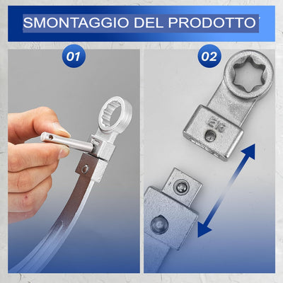 15 Pezzi tendicinghia ausiliario universale