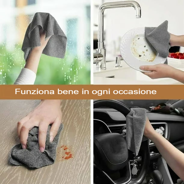 LOMONI™ Rotolo di pannello di pulizia in microfibra