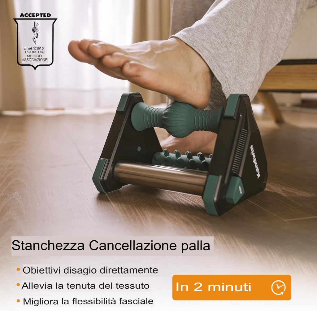 Rullo massaggiante per fascite plantare