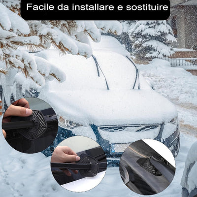 Protezione in silicone per braccio tergicristallo auto