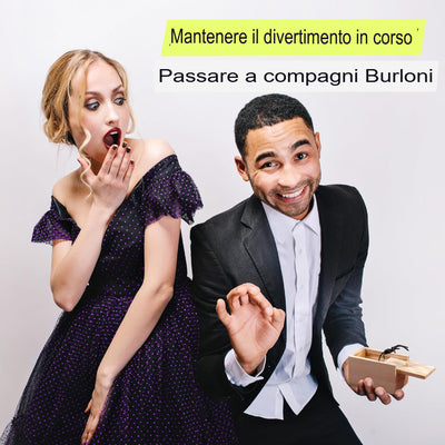 Scatola gag con ragno in legno Epic