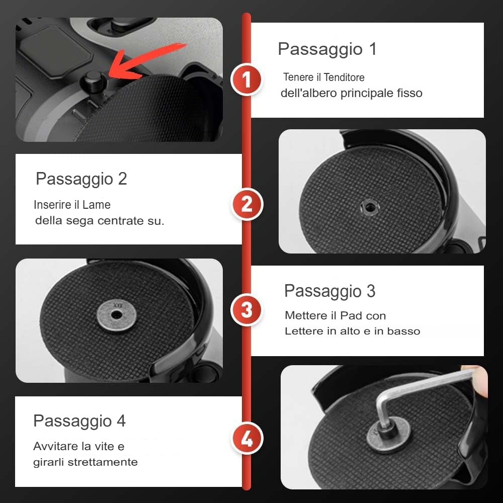 LOMONI™ Mini smerigliatrice angolare da 12 V con disco da taglio