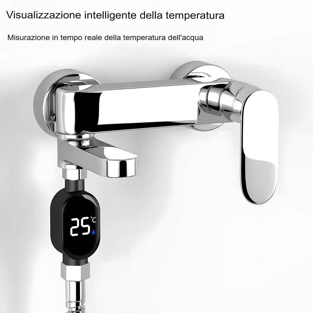 LOMONI™ Termometro impermeabile per doccia con display LED in gradi Celsius