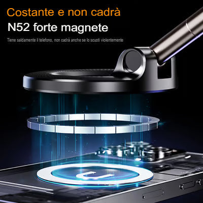 2025 : Il nuovissimo supporto magnetico a ventosa per telefono, regolabile a 360°