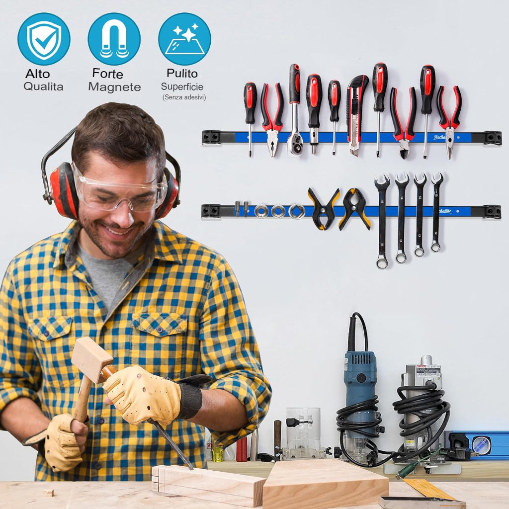 LOMONI™ Organizer magnetico per barra portautensili