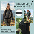 Borsa a tracolla 2 in 1 con sgabello pieghevole