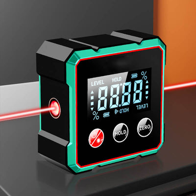 LOMONI™ Misuratore angolare digitale magnetico con laser elettronico