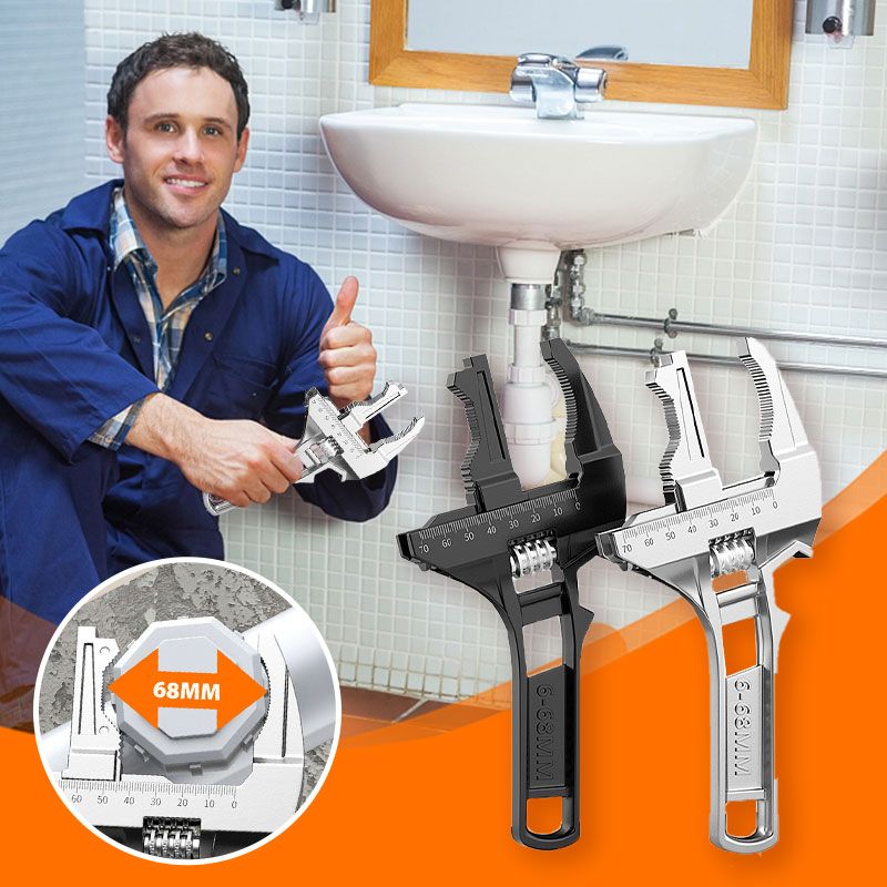 LOMONI™ Chiave per lavello reversibile con apertura ganasce da 6-68 mm