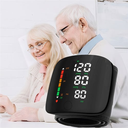 LOMONI™ Misuratore di pressione da polso con display a LED